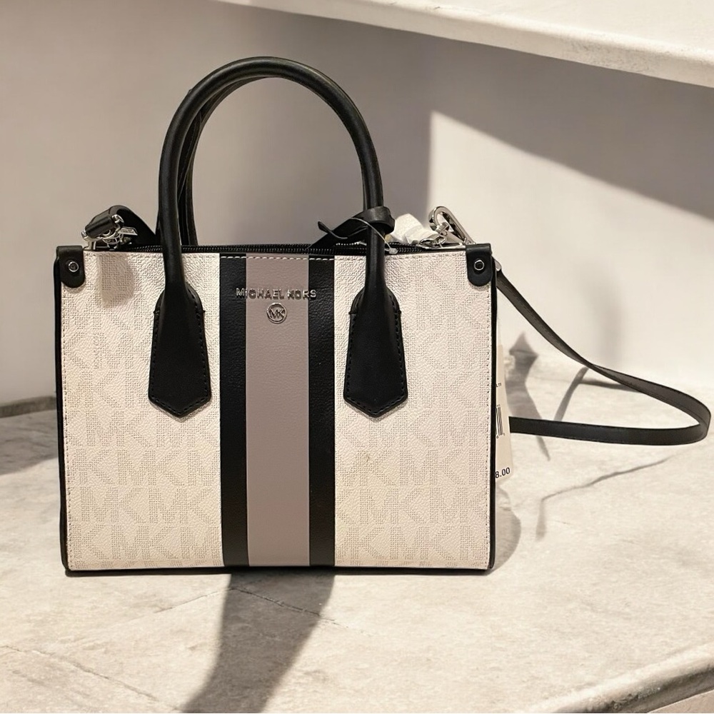 Michael Kors Center Stripe Sachel